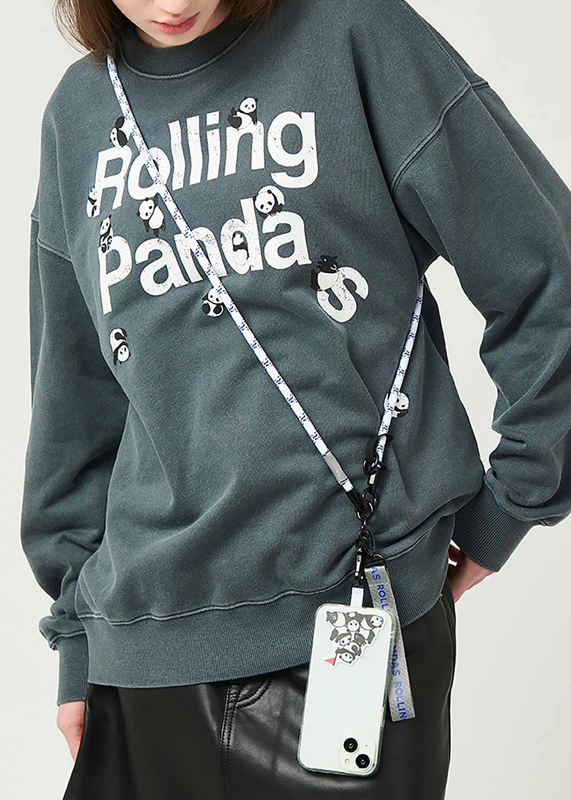 Mobile Strap (Rolling Pandas Symbolic)