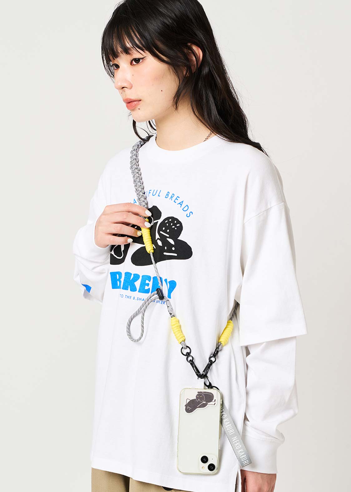 Neko Kaburi Beautiful Shadow | Mobile Strap