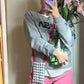 Me-Knitty Bag - Tile / Pink