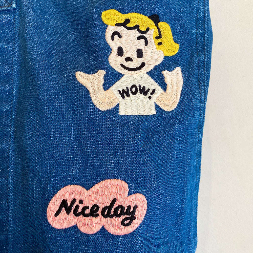 OSAMU GOODS Nice Day | Denim Tote Bag