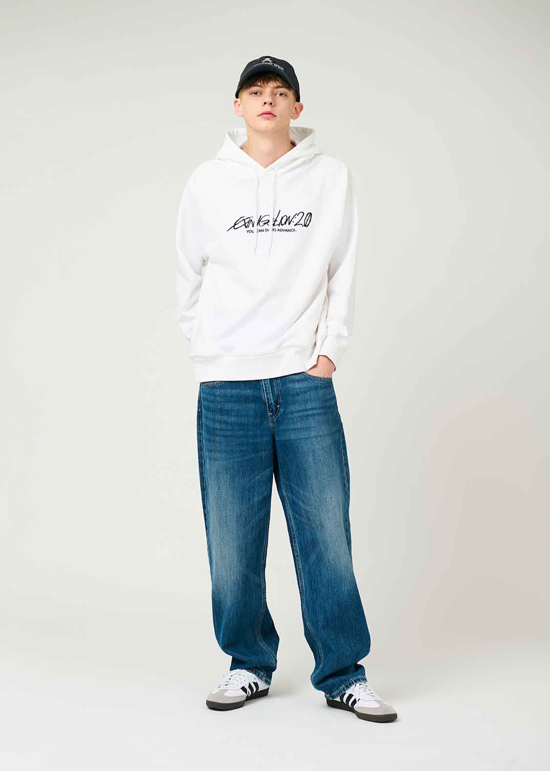 EVANGELION Long Sleeve Parka (EVANGELION_You all have to work together)