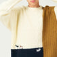 Graphic Long Sleeve Knit (Peel Off)