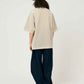 Spondish Big Silhouette Short Sleeve Knit Tee (Ikaku)