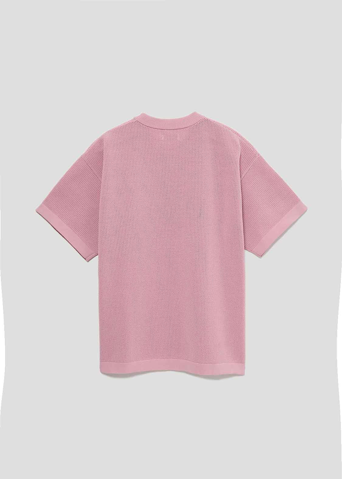 Spondish Big Silhouette Short Sleeve Knit Tee (Otters)