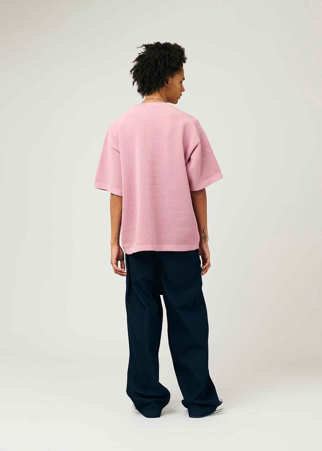 Spondish Big Silhouette Short Sleeve Knit Tee (Otters)