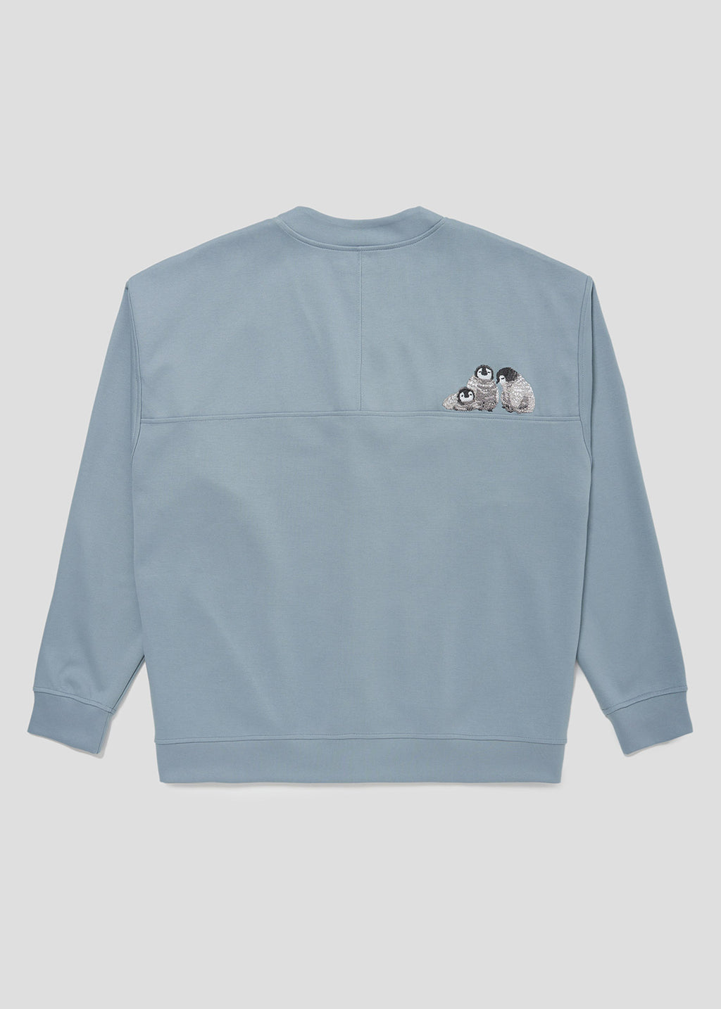 Ponte Long Sleeve Cardigan (Fluffy Penguin)