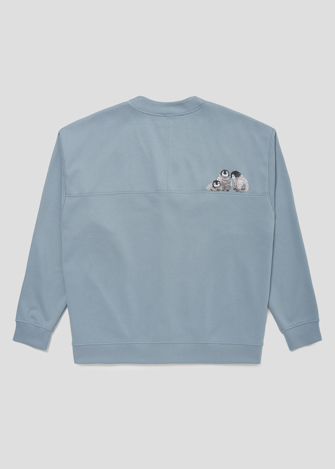 Ponte Long Sleeve Cardigan (Fluffy Penguin)