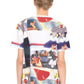 Tom and Jerry Multi Pattern Short Sleeve Tee B (Tom and Jerry_Dynamite)