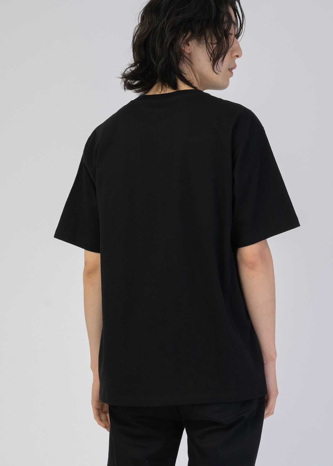 Embroidery Short Sleeve Tee (Solid Universe)