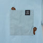 Fabric combination Short Sleeve Tee (Inai Inai Bear)