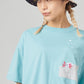 Fabric combination Big Silhouette Short Sleeve Tee (Smiling Wooper)