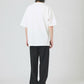 Fabric combination Big Silhouette Short Sleeve Tee (Nagasugiru Inu)