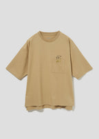 Big Silhouette Half Sleeve Tee (Lamb Chop Face)