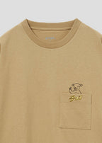 Big Silhouette Half Sleeve Tee (Lamb Chop Face)