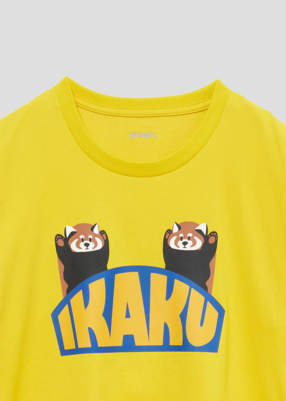 Loose Fit Short Sleeve Tee (Threat Red Panda)