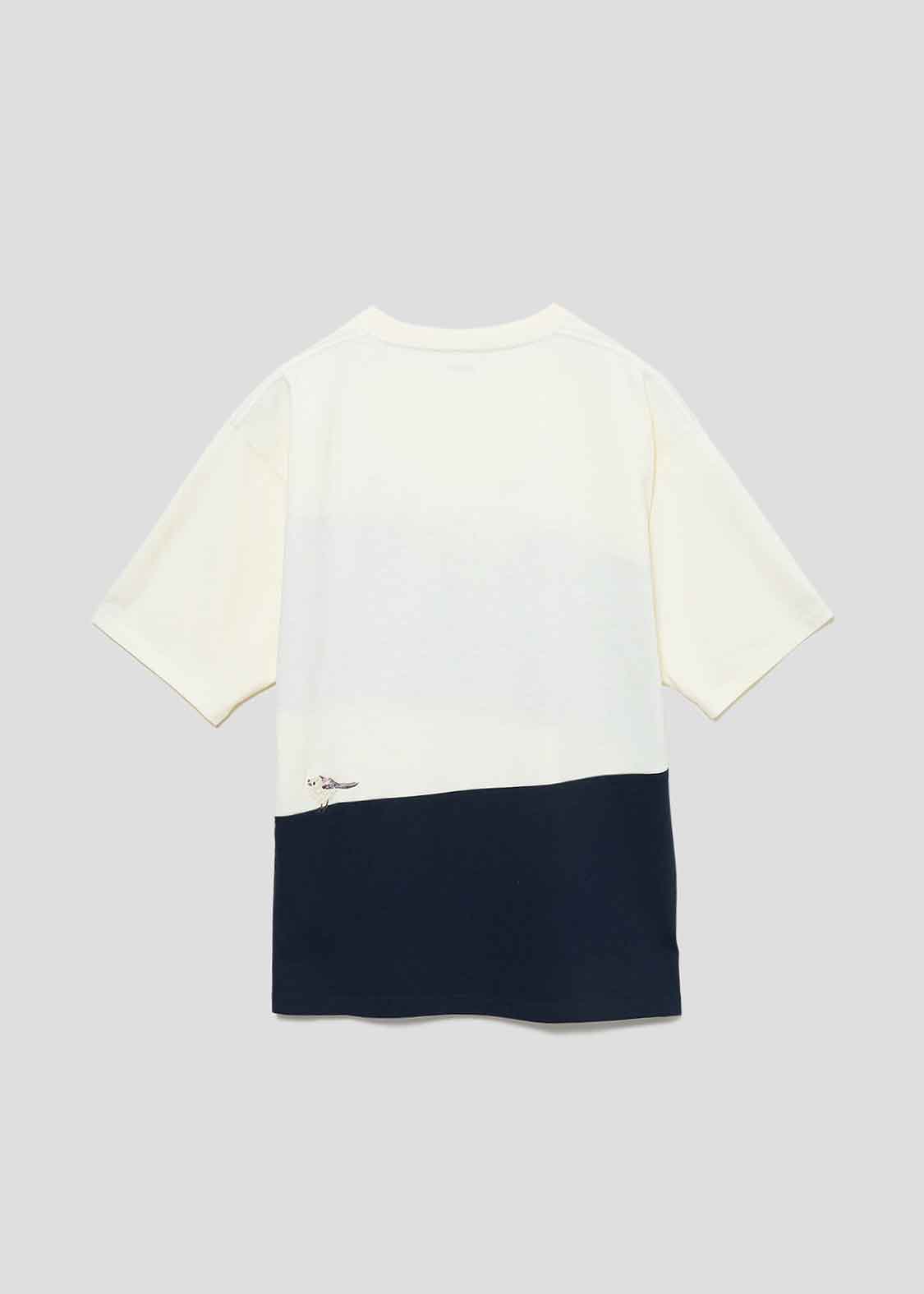 Big Silhouette Half Sleeve Tee (Shimaenaga 2)