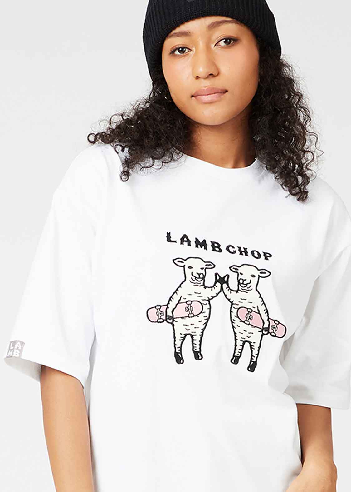 Big Silhouette Half Sleeve Tee (Lamb Chop Skate)