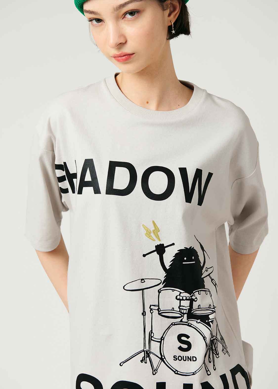 Big Silhouette Half Sleeve Tee (Beautiful Shadow Sound)