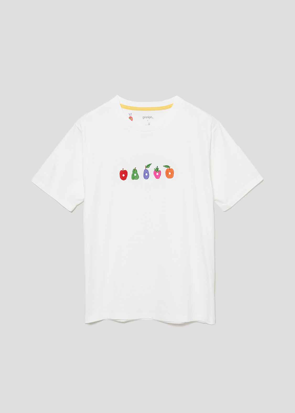 Eric Carle Short Sleeve Tee (Eric Carle_Fruit and Very Hungry Caterpillar 2)