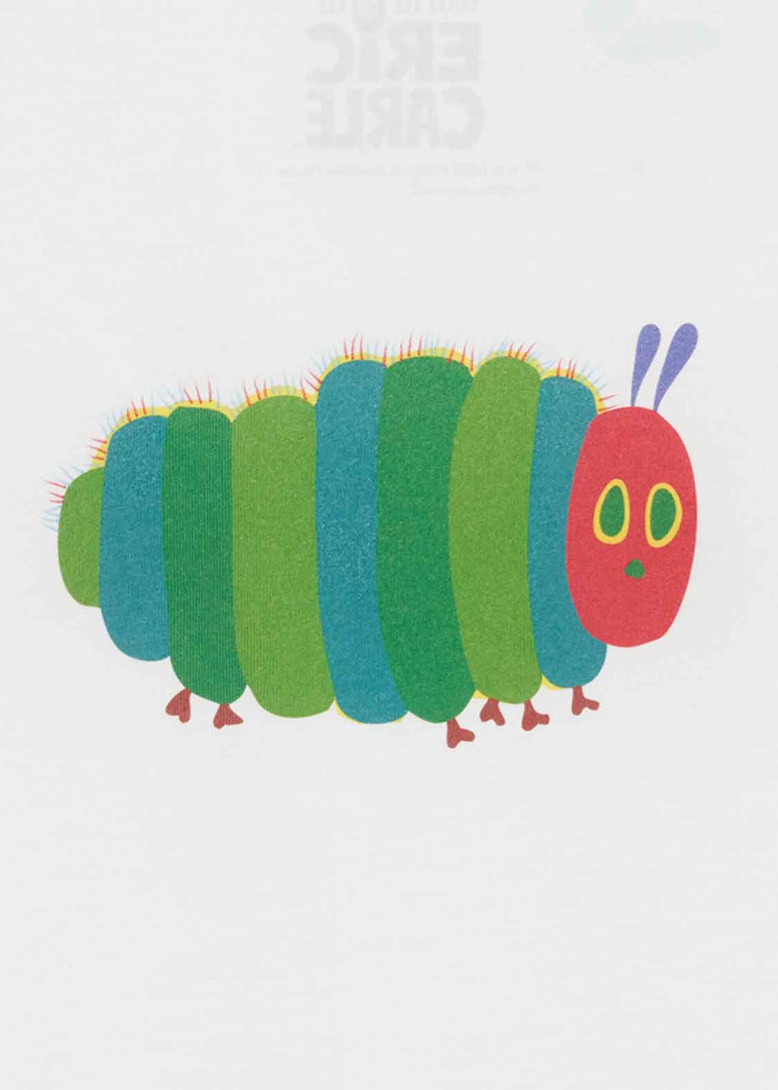 Eric Carle Short Sleeve Tee (Eric Carle_Fruit and Very Hungry Caterpillar 2)