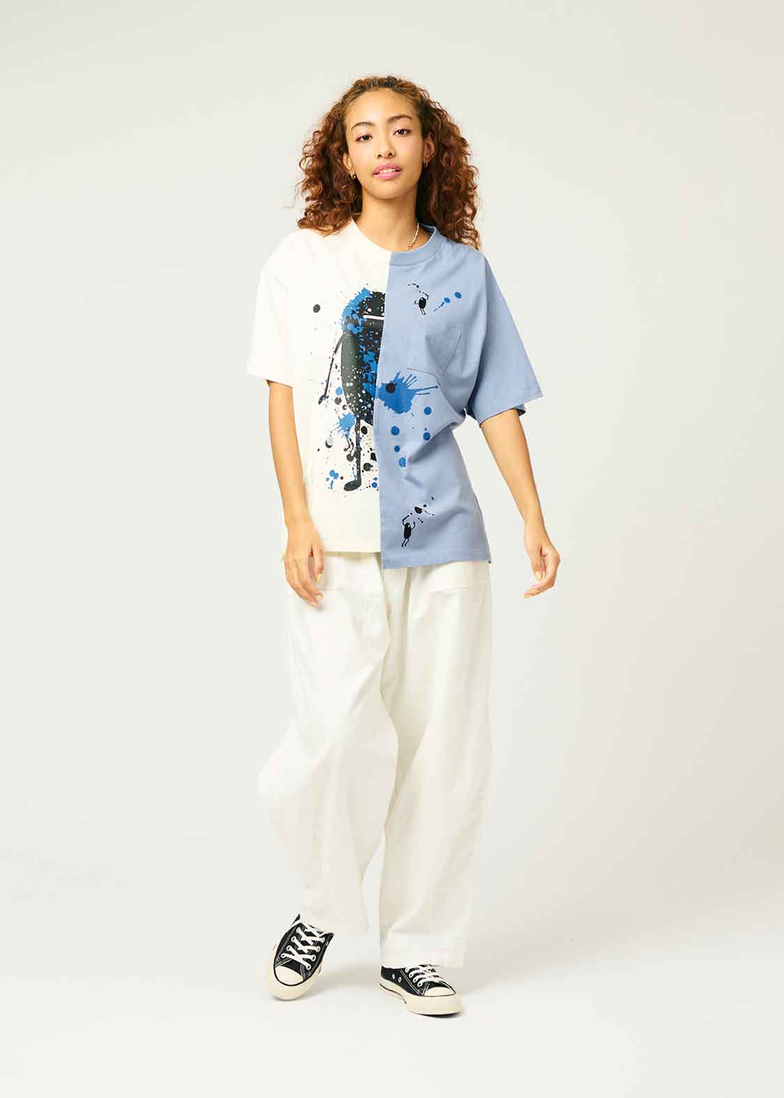 Docking Big Silhouette Short Sleeve Tee (Splash Beautiful Shadow)