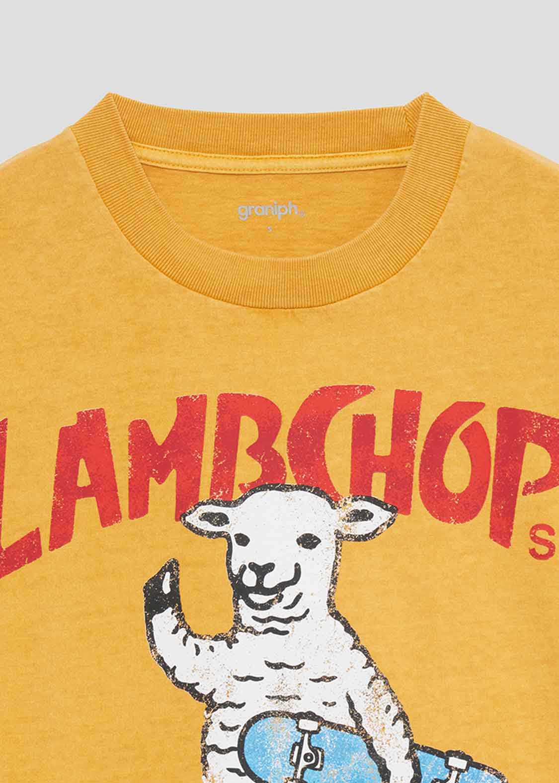 Pigment Big Silhouette Short Sleeve Tee (Lamb Chop Skate)