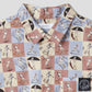 Moebius Short Sleeve Shirt (Moebius_La Citadelle Du Vertige Pattern)