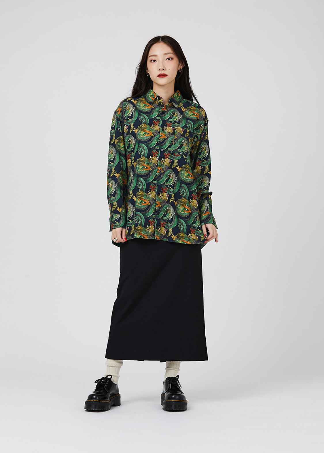 Ayako Ishiguro Loose Fit Long Sleeve Shirt (Ayako