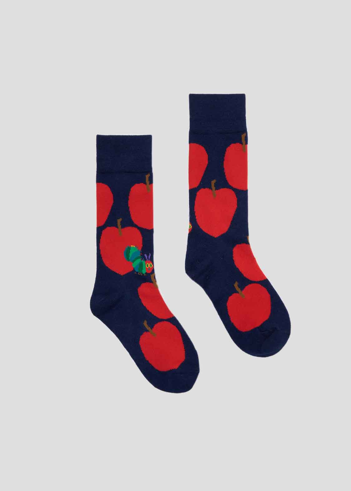 Eric Carle Long Socks (Eric Carle_Apple Pattern)