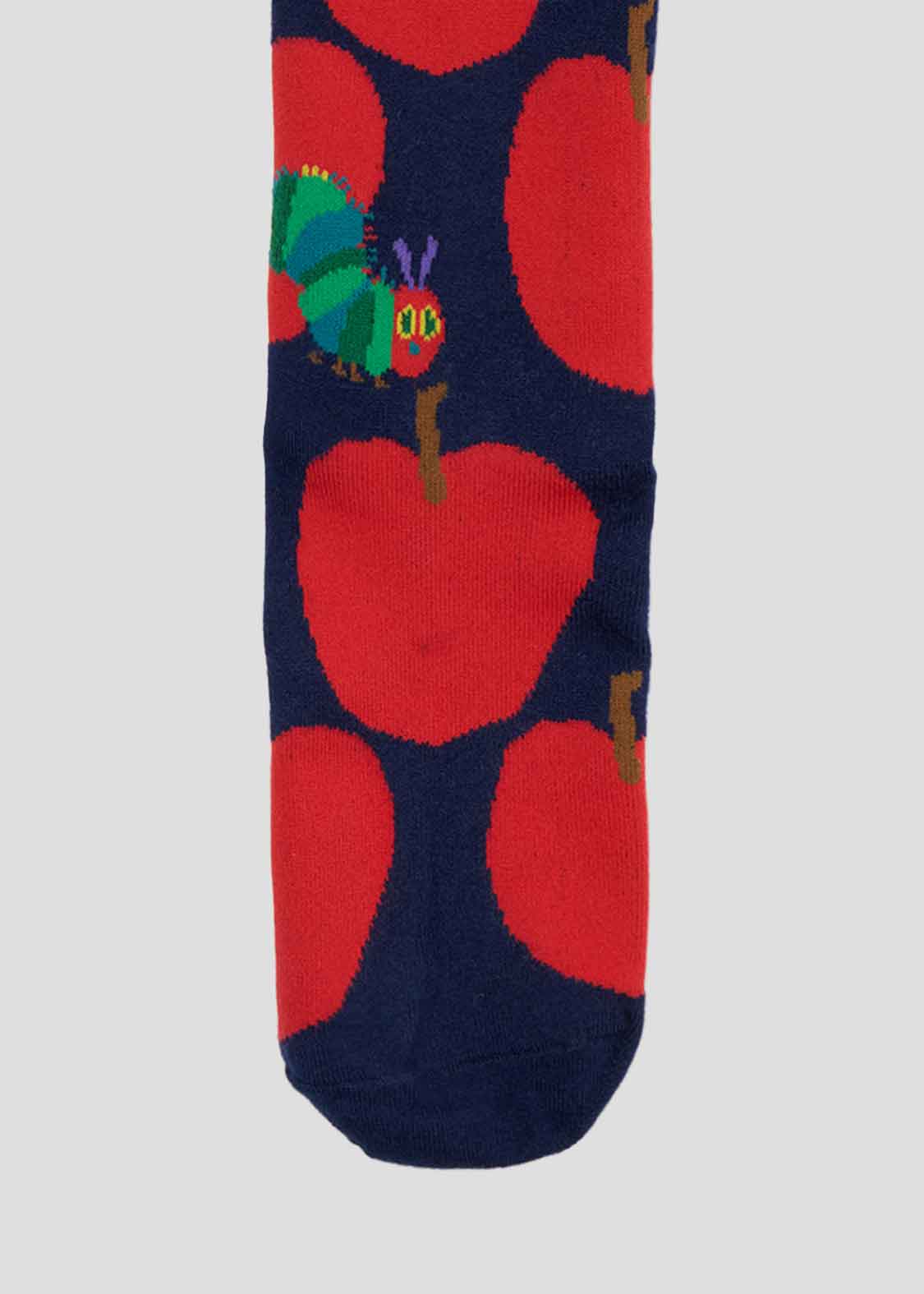 Eric Carle Long Socks (Eric Carle_Apple Pattern)