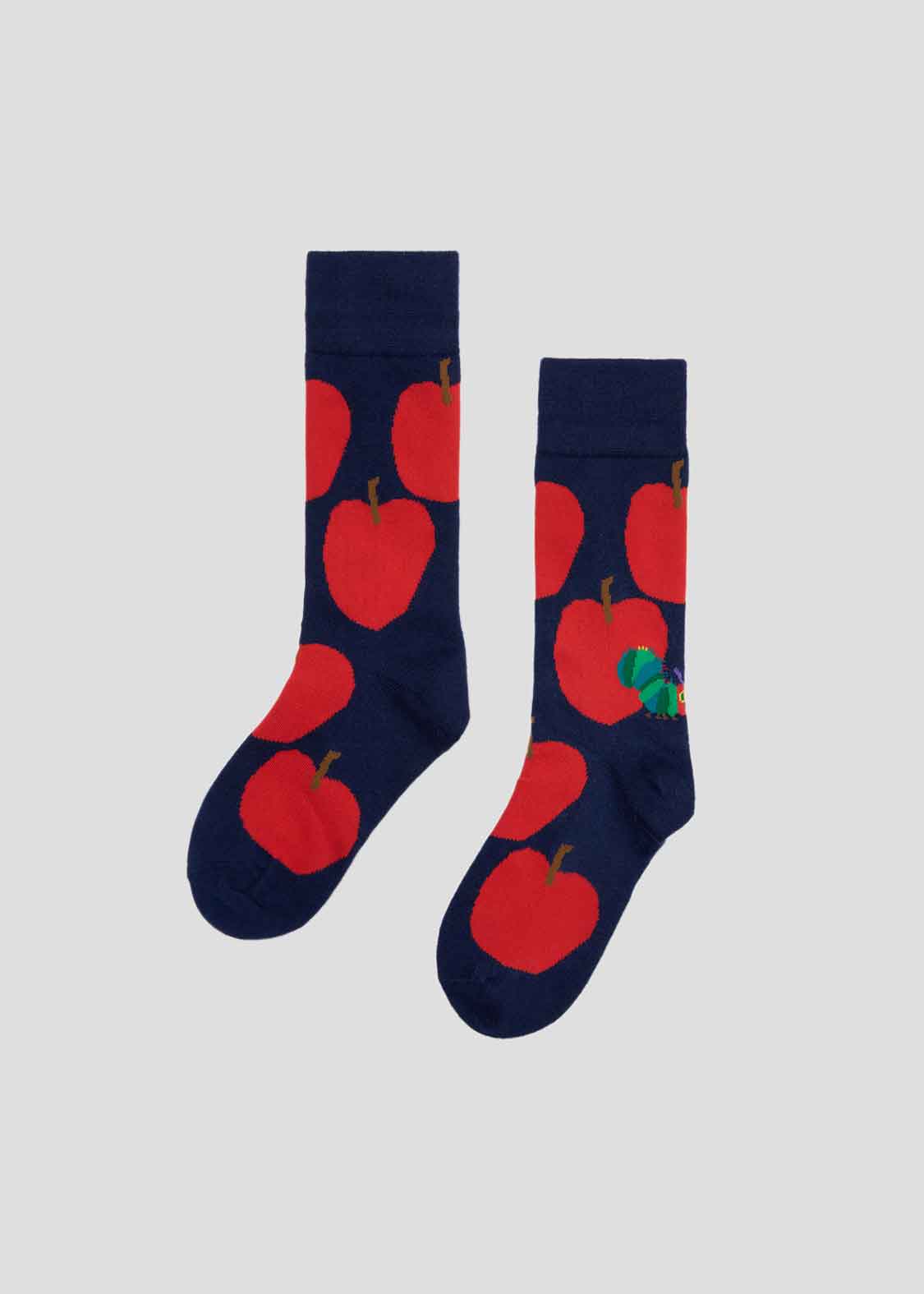 Eric Carle Long Socks (Eric Carle_Apple Pattern)