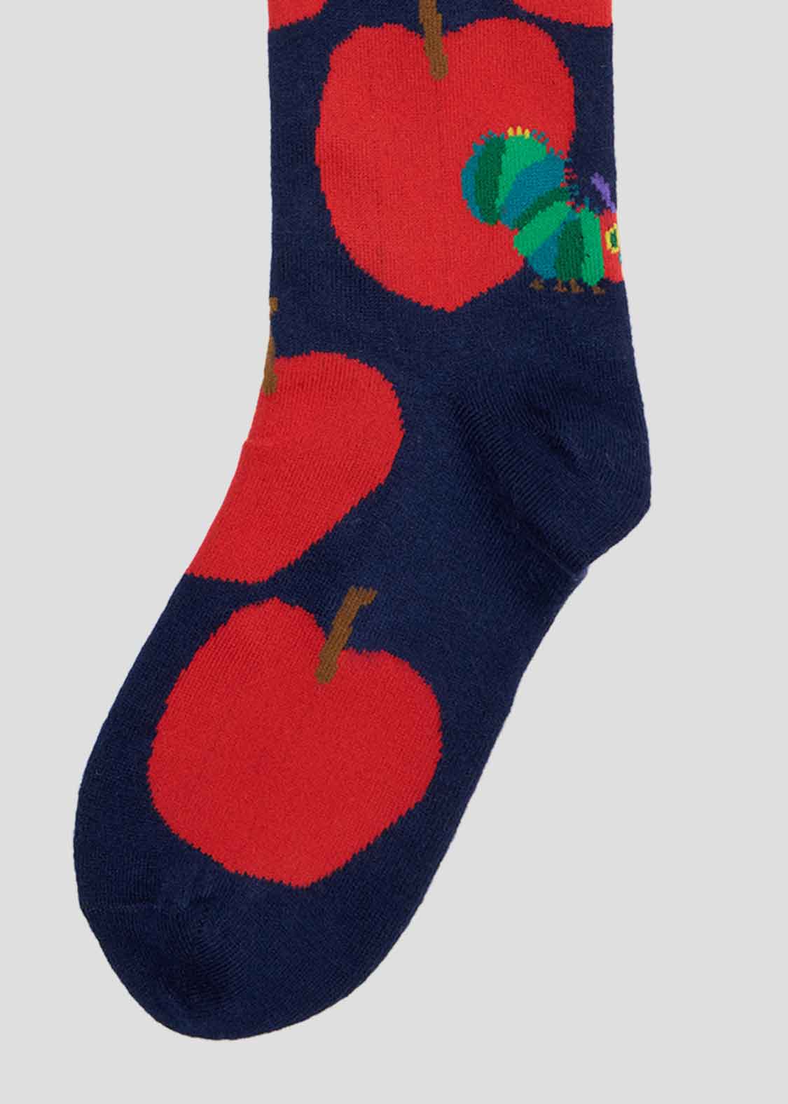 Eric Carle Long Socks (Eric Carle_Apple Pattern)