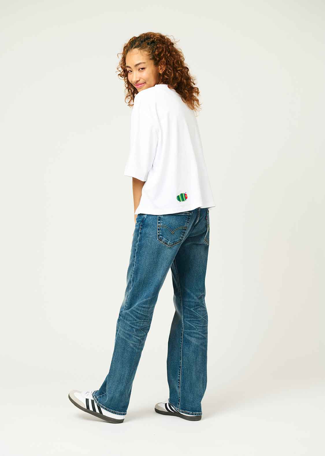 Eric Carle Flare Half Sleeve Tee (Eric Carle_Fruit and Very Hungry Caterpillar)