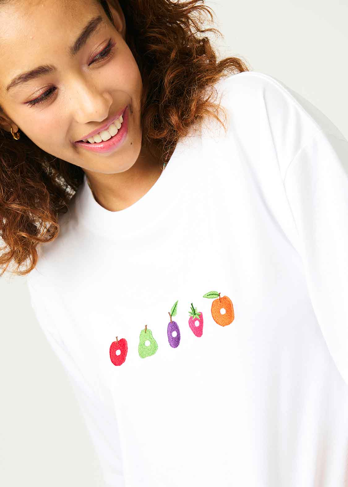 Eric Carle Flare Half Sleeve Tee (Eric Carle_Fruit and Very Hungry Caterpillar)