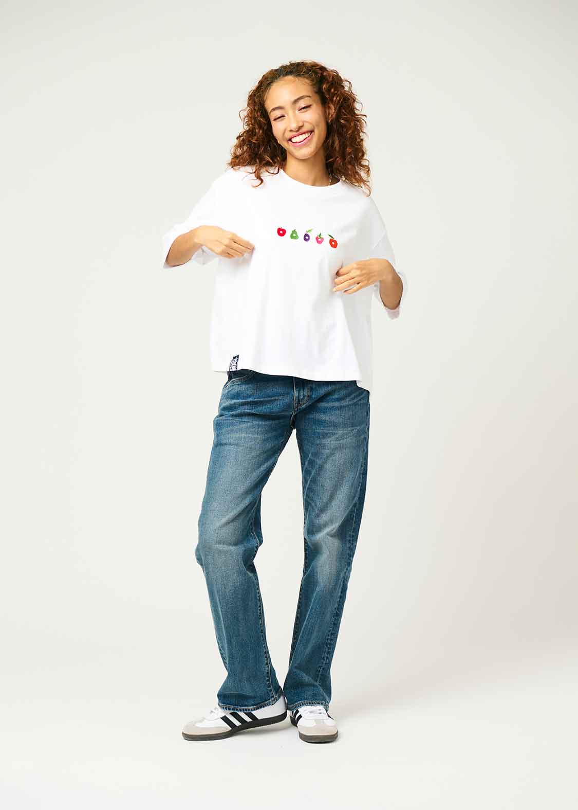 Eric Carle Flare Half Sleeve Tee (Eric Carle_Fruit and Very Hungry Caterpillar)