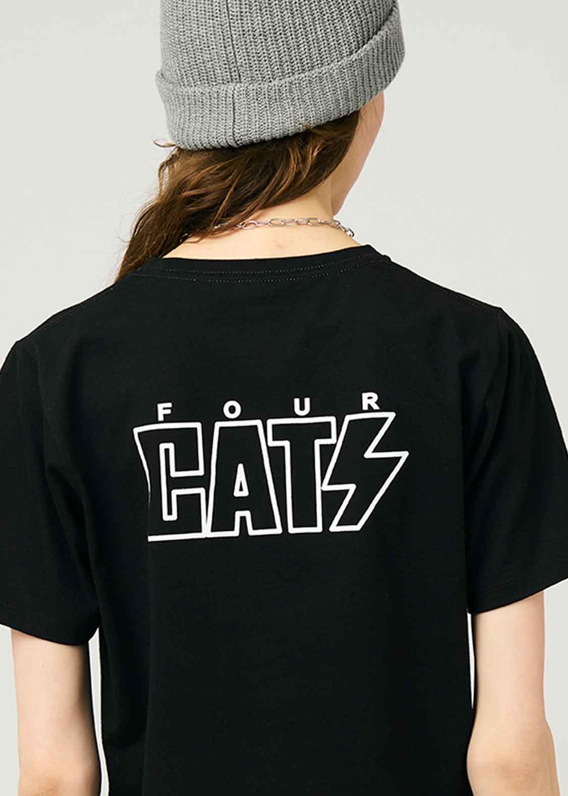 Compact Short Sleeve Tee (THE FOUR CATS)