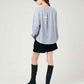 Flare Long Sleeve Sweat (Shimaenaga)