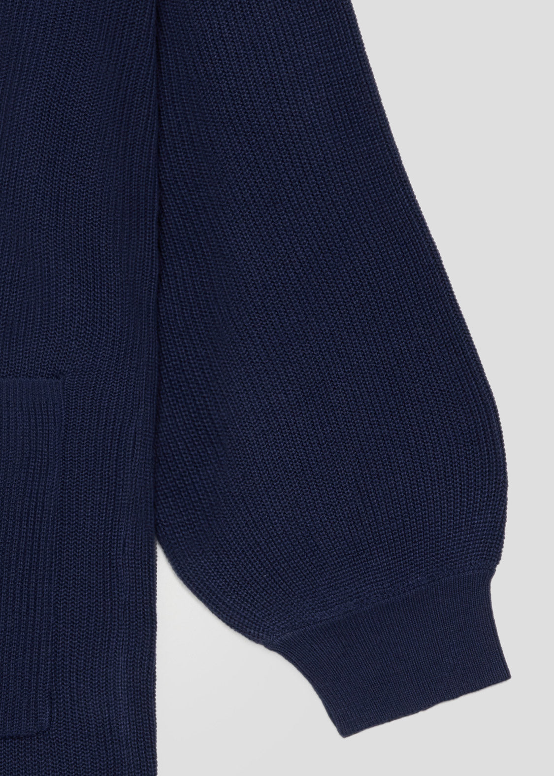 Long Sleeve Knit Cardigan (Pattern of Diamond)