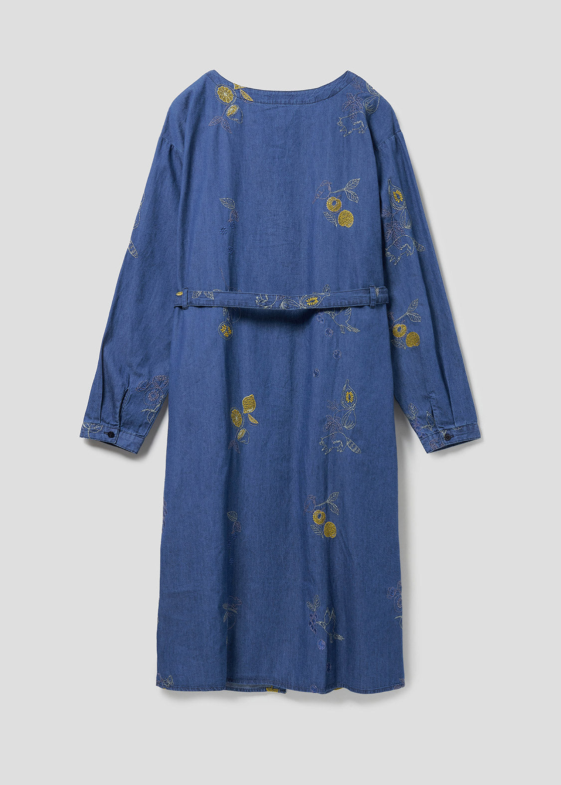 Embroidery Long Sleeve Gown B (Warm Fruits Farm)