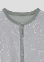 Sheer Long Sleeve Cardigan (Croquis BS)