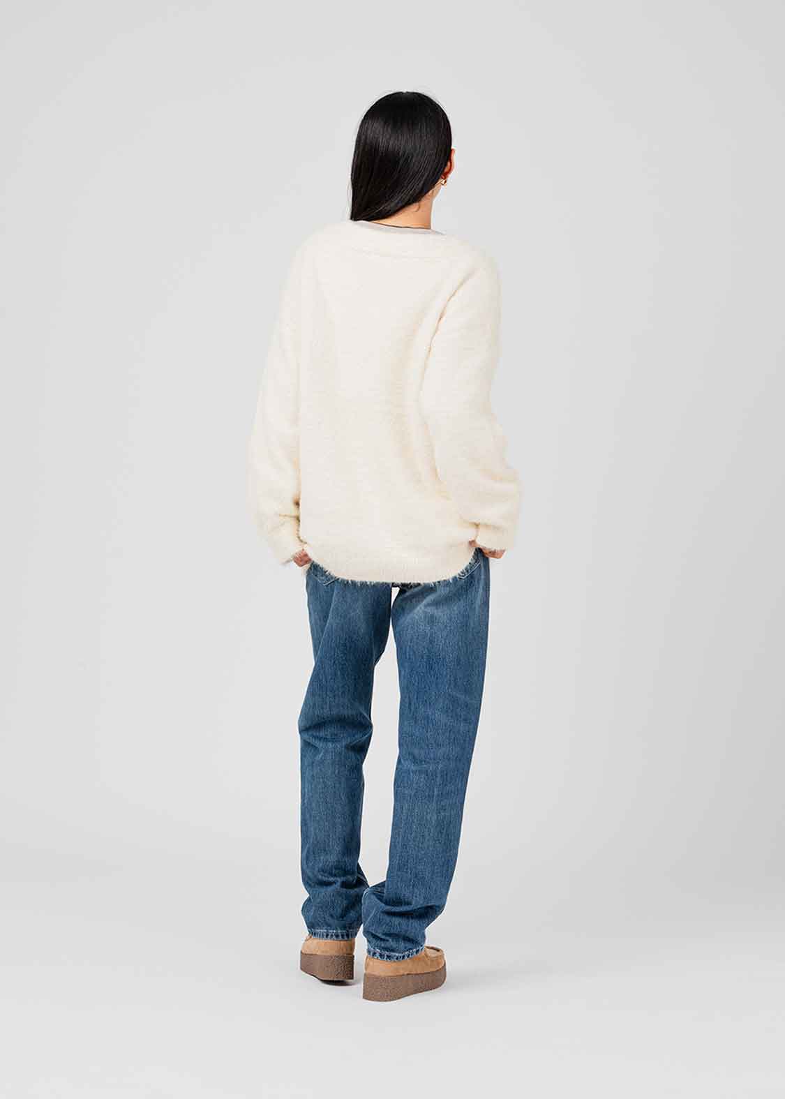 Long Sleeve Knit Cardigan (OKOJO)