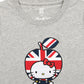 Sanrio characters Short Sleeve Tee B (Sanrio characters_Hello Kitty British Apple)