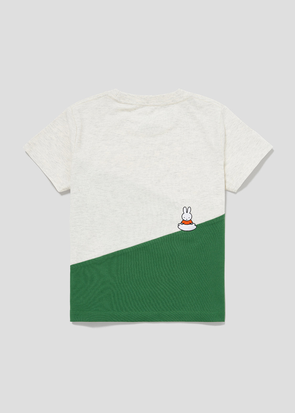 miffy Short Sleeve Tee (miffy_Ghost Embroidery 2) - kids