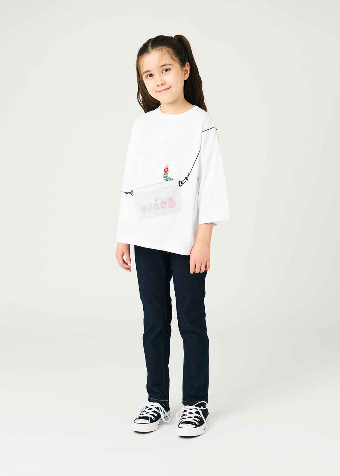 Eric Carle Big Silhouette Short Sleeve Tee (Eric Carle_Fruit and Very Hungry Caterpillar) - Kids