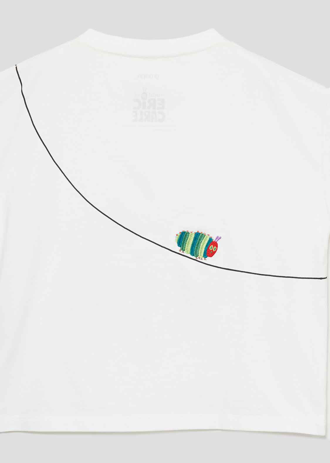 Eric Carle Big Silhouette Short Sleeve Tee (Eric Carle_Fruit and Very Hungry Caterpillar) - Kids