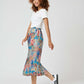 Paul Klee Pleats Skirt (Paul Klee_Paul Klee Pattern)