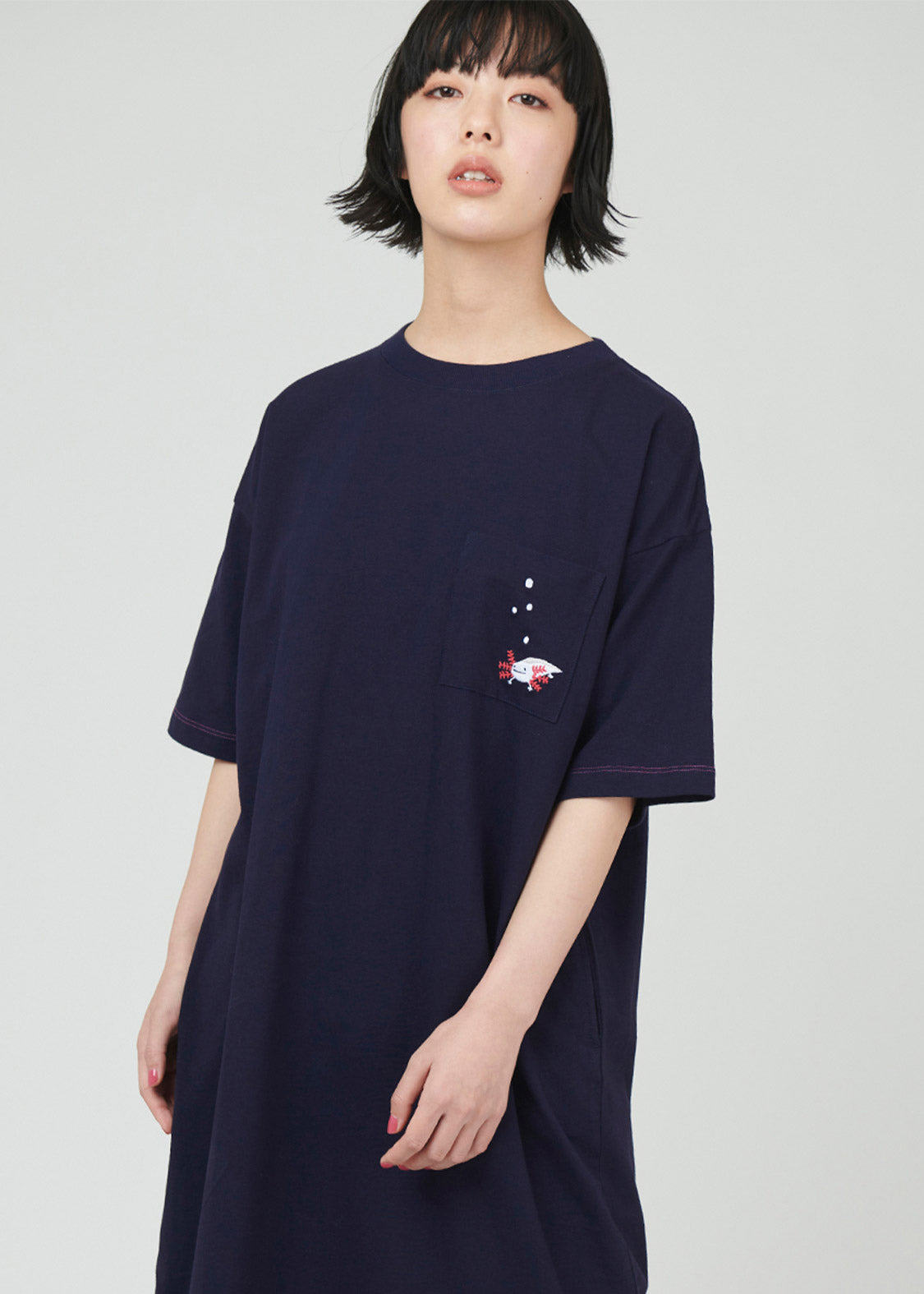 Maxi Tee Short Sleeve One-piece (Smiling Wooper)