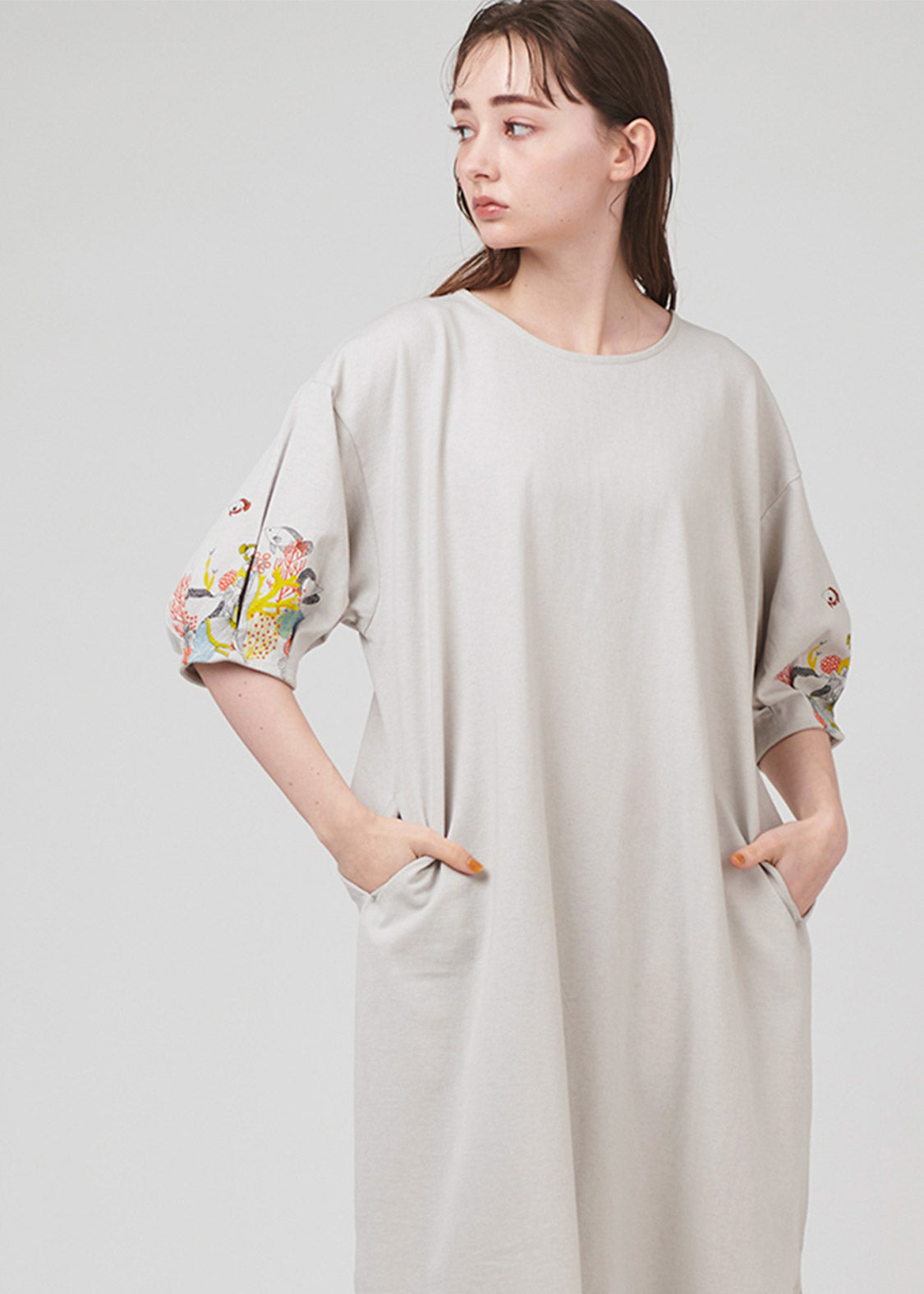 Volume Sleeve One-Piece (Landscape of Coral Reef)