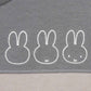 miffy Stitching Middle Sleeve One-Piece (miffy_miffy Face line)
