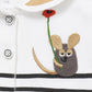 Leo Lionni Sailor Collar Short Sleeve One-Piece (Leo Lionni_Frederick Embroidery) - Kids